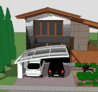 娱乐室别墅建筑SU模型下载_sketchup草图大师SKP模型