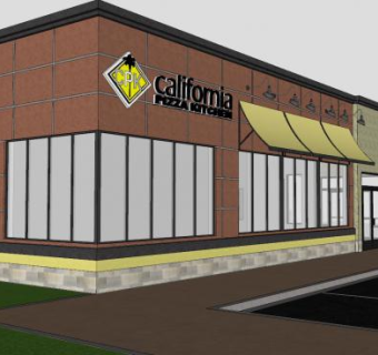 加州比萨坊建筑住宅SU模型下载_sketchup草图大师SKP模型