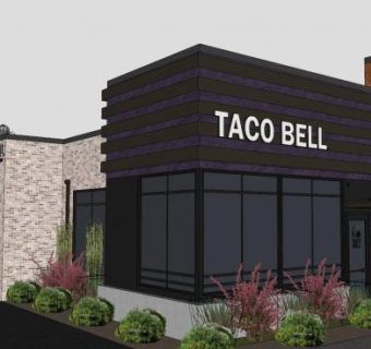 联排户外建筑别墅SU模型下载_sketchup草图大师SKP模型