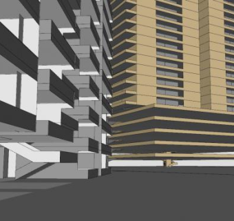 建筑预置住宅别墅SU模型下载_sketchup草图大师SKP模型