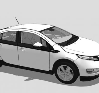 雪弗兰汽车SU模型_su模型下载 草图大师模型_SKP模型