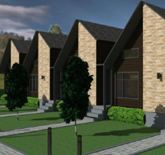 住宅区别墅建筑SU模型下载_sketchup草图大师SKP模型