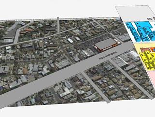 塞利诺城市规划项目建筑SU模型下载_sketchup草图大师SKP模型