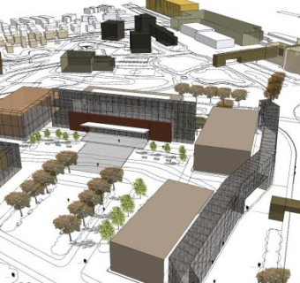 里维尔马烹饪学院建筑SU模型下载_sketchup草图大师SKP模型