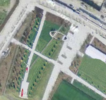 独木舟降落公园SU模型下载_sketchup草图大师SKP模型