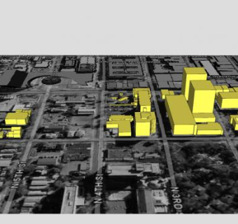 城市外观建筑SU模型下载_sketchup草图大师SKP模型