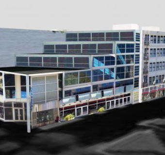 摄像机电影院和两间阁楼SU模型下载_sketchup草图大师SKP模型