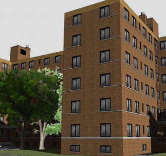 贫民窟建筑房子SU模型下载_sketchup草图大师SKP模型