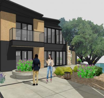 加州沙漠风格住宅建筑SU模型下载_sketchup草图大师SKP模型