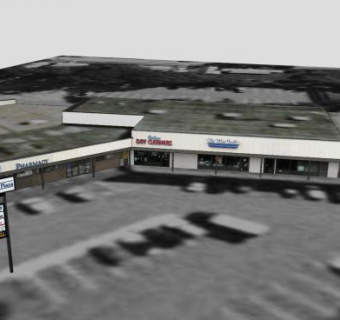 利文斯顿广场建筑SU模型下载_sketchup草图大师SKP模型