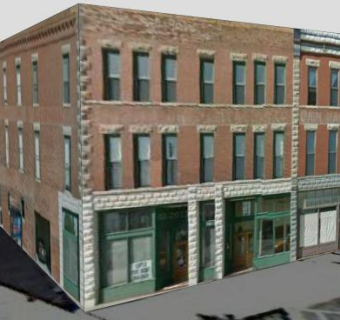 西商业街建筑SU模型下载_sketchup草图大师SKP模型