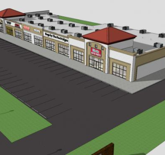 华纳森林大道高速公路SU模型下载_sketchup草图大师SKP模型