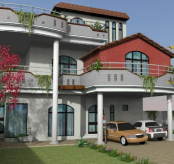 建筑大厦别墅SU模型下载_sketchup草图大师SKP模型