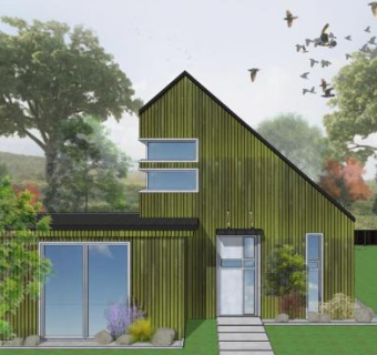 简约别墅房子建筑SU模型下载_sketchup草图大师SKP模型