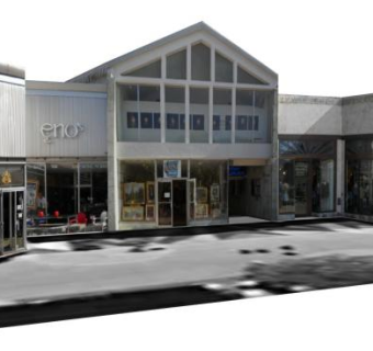 地中海复兴式酒店建筑SU模型下载_sketchup草图大师SKP模型