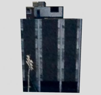 办公大楼的纹理建筑SU模型下载_sketchup草图大师SKP模型