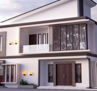 极简之家建筑别墅SU模型下载_sketchup草图大师SKP模型