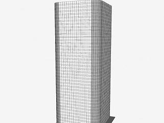 迈阿密的办公大楼SU模型下载_sketchup草图大师SKP模型