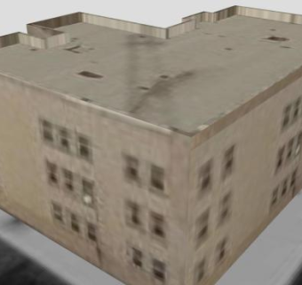 西棕榈滩的办公楼SU模型下载_sketchup草图大师SKP模型