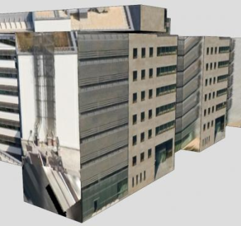 匈牙利布达佩斯的办公楼SU模型下载_sketchup草图大师SKP模型