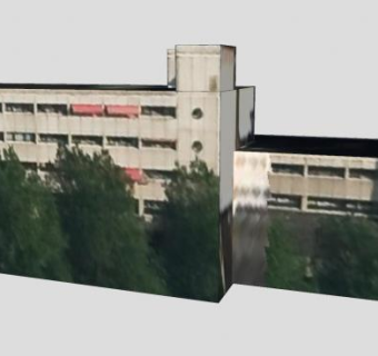 荷兰鹿特丹的办公楼SU模型下载_sketchup草图大师SKP模型