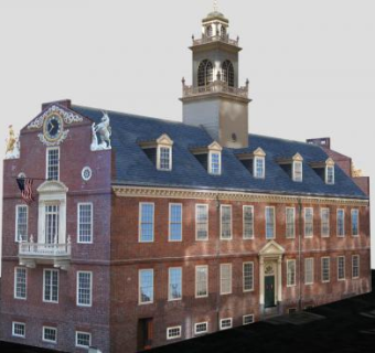 旧州议会大厦建筑SU模型下载_sketchup草图大师SKP模型