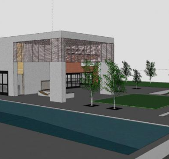 现代私人房子建筑SU模型下载_sketchup草图大师SKP模型