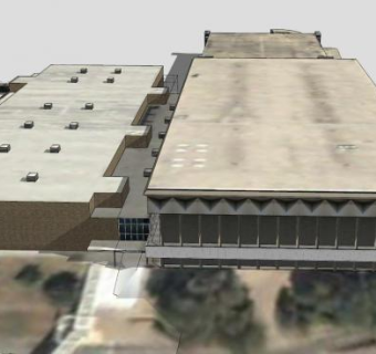 塔尔萨会议中心办公楼SU模型下载_sketchup草图大师SKP模型