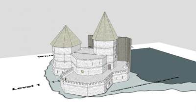 现代经典建筑SU模型下载_sketchup草图大师SKP模型