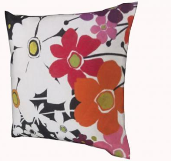 创意花卉抱枕SU模型下载_sketchup草图大师SKP模型