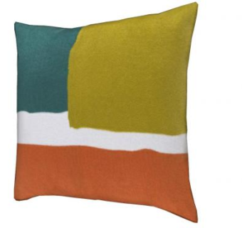 简约拼色抱枕SU模型下载_sketchup草图大师SKP模型