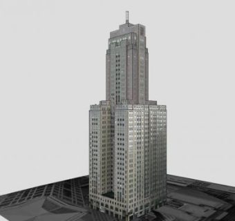 摩天大楼高层大厦建筑SU模型下载_sketchup草图大师SKP模型