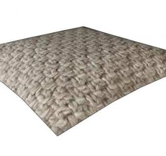 北欧风羊毛垫SU模型下载_sketchup草图大师SKP模型