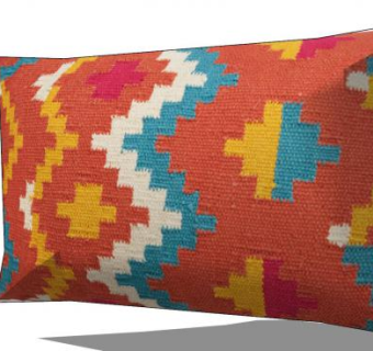 多色卧房棉枕SU模型下载_sketchup草图大师SKP模型