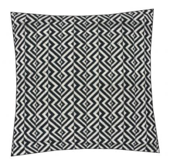 黑白条纹亚麻抱枕SU模型下载_sketchup草图大师SKP模型