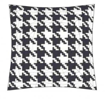 现代印花简约抱枕SU模型下载_sketchup草图大师SKP模型