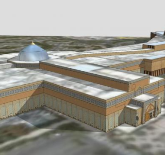 商业购物中心SU模型下载_sketchup草图大师SKP模型