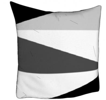 北欧风格黑白灰抱枕SU模型下载_sketchup草图大师SKP模型