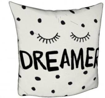 简约闭眼圆点印花SU模型下载_sketchup草图大师SKP模型