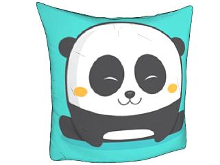 卡通熊猫抱枕SU模型下载_sketchup草图大师SKP模型