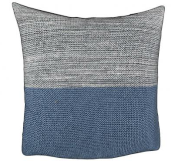 蓝灰色亚麻靠枕SU模型下载_sketchup草图大师SKP模型