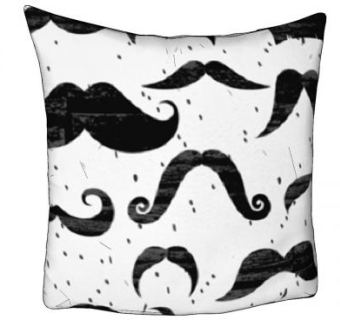 胡子简约抱枕SU模型下载_sketchup草图大师SKP模型