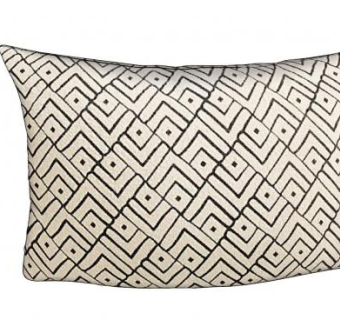 三角晶格印花枕头SU模型下载_sketchup草图大师SKP模型