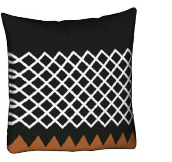 网状简约系列抱枕SU模型下载_sketchup草图大师SKP模型