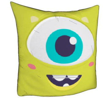 迷你小黄人抱枕SU模型下载_sketchup草图大师SKP模型