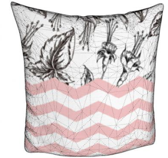 北欧沙发抱枕SU模型下载_sketchup草图大师SKP模型