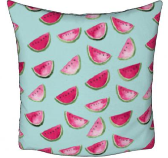 西瓜派对抱枕SU模型下载_sketchup草图大师SKP模型