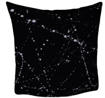 简约墨点黑色抱枕SU模型下载_sketchup草图大师SKP模型