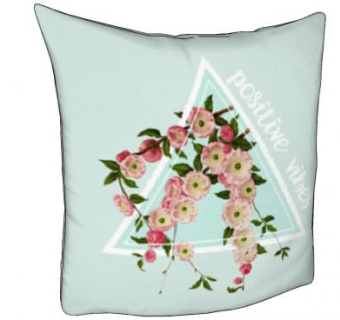 花艺文艺抱枕SU模型下载_sketchup草图大师SKP模型