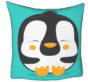 企鹅宝宝抱枕SU模型下载_sketchup草图大师SKP模型